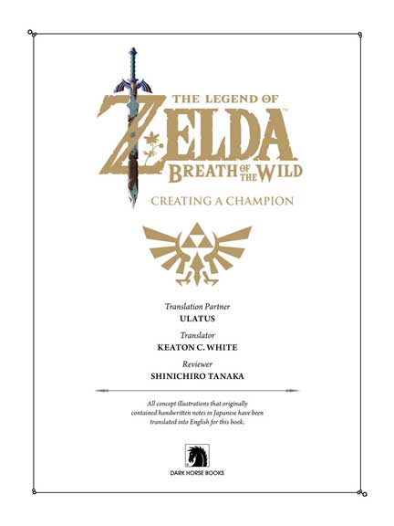 آرت‌بوک The Legend of Zelda: Breath of the Wild
