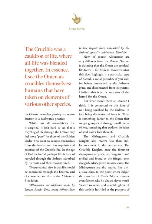 کتاب Grace Given: The Mythology of Elden Ring