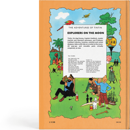 کامیک Tintin: Explorers on the Moon