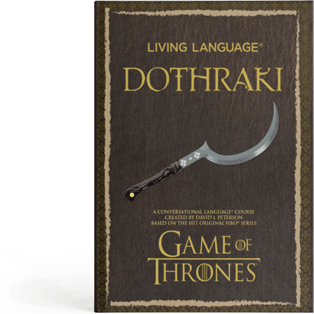 کتاب Living Language Dothraki