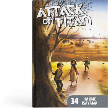مانگای Attack on Titan Vol.34