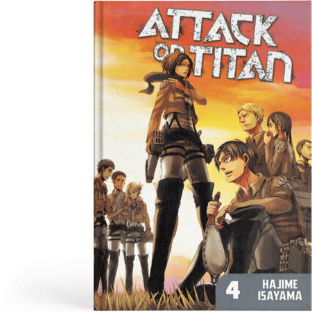 مانگای Attack on Titan Vol.4