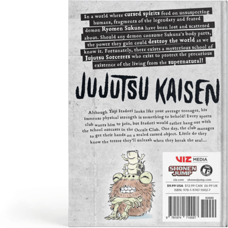 مانگای Jujutsu Kaisen Vol.1