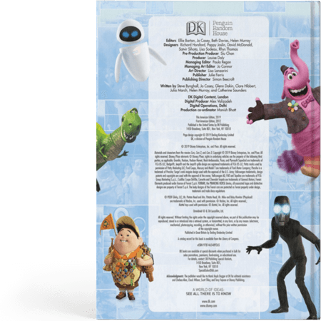 کتاب Disney Pixar Character Encyclopedia