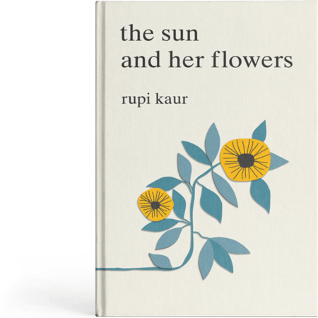 کتاب شعر The Sun and Her Flowers