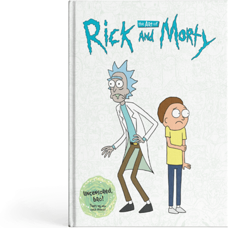 آرت بوک The Art of Rick and Morty